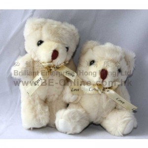 12cm 關節熊公仔 (淺黃色)